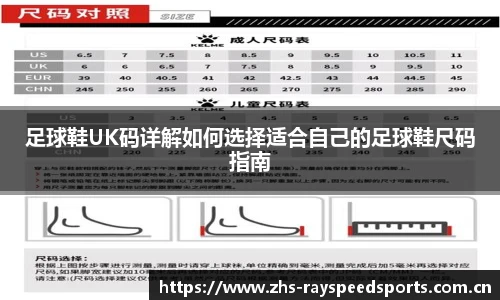 足球鞋UK码详解如何选择适合自己的足球鞋尺码指南